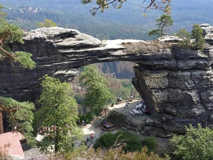 Das Ferienhaus Mit Aussicht Pirna Exteriér fotografie